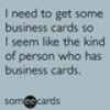 Why Your Business Cards Are a Joke